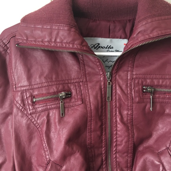 TODAY ONLYApollo Faux  Leather Jacket - Picture 3 of 8